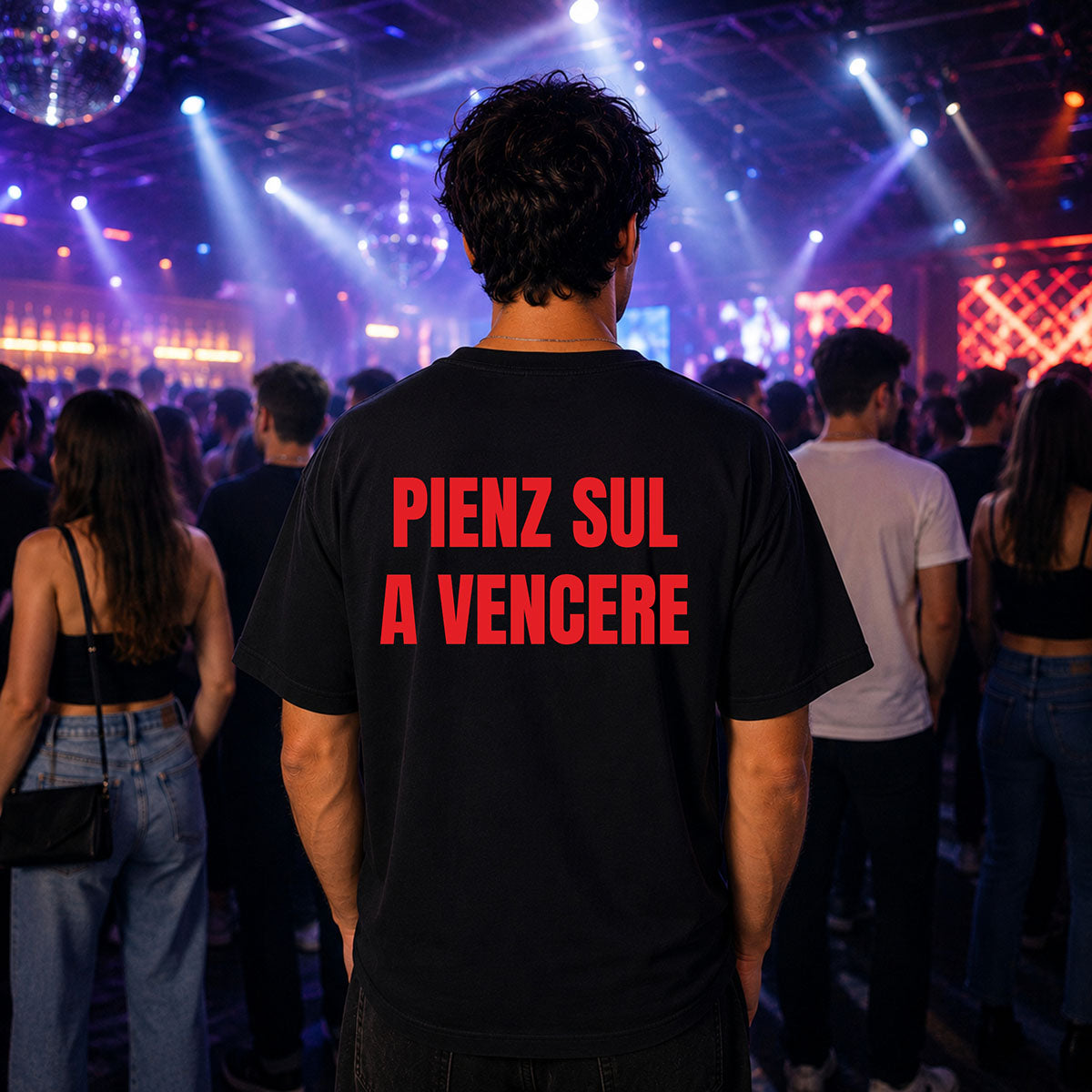 T-shirt Unisex 12 - PIENZ SUL A VENCERE