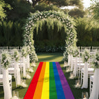 Tappeto 18 in Feltro per Eventi varie misure LGBT Arcobaleno