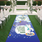 Tappeto C Battesimo decorazione bambino bambina grazie della vostra presenza