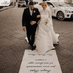 Tappeto 08 in Feltro varie misure Matrimonio di tutte le passeggiate che abbiamo fatto insieme per il Papà