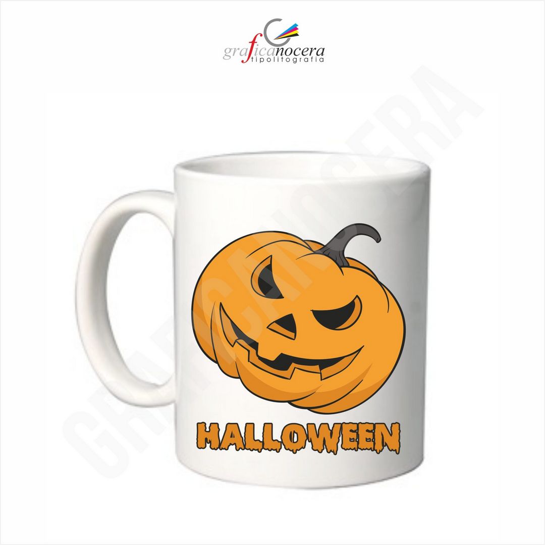 Tazza HALLOWEEN scherzetto divertente zucca alta qualità lavabile idea regalo