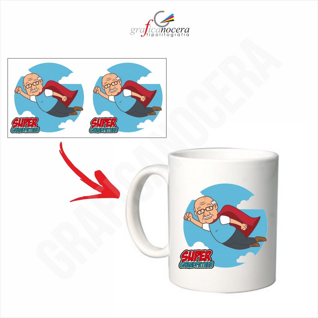 FESTA DEI NONNI Tazza premio miglior Nonno lavabile alta qualità idea regalo