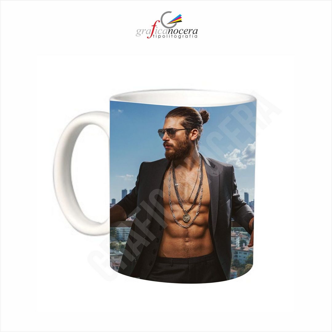 Tazza CAN YAMAN Le Ali del Sogno attore idolo alta qualità lavabile idea regalo