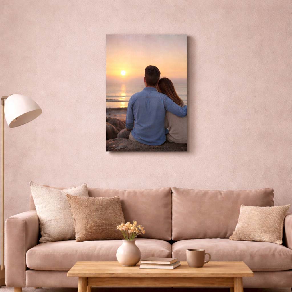 Tela con Telaio Personalizzata con la tua Foto
