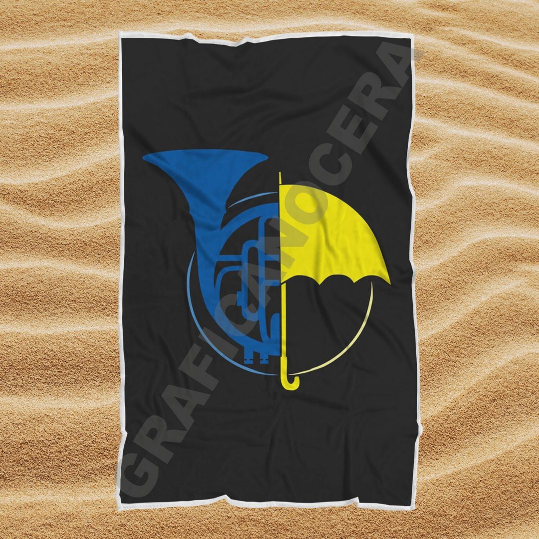 Asciugamano Telo Mare How I Met Your Mother ombrello giallo HIMYM serie tv
