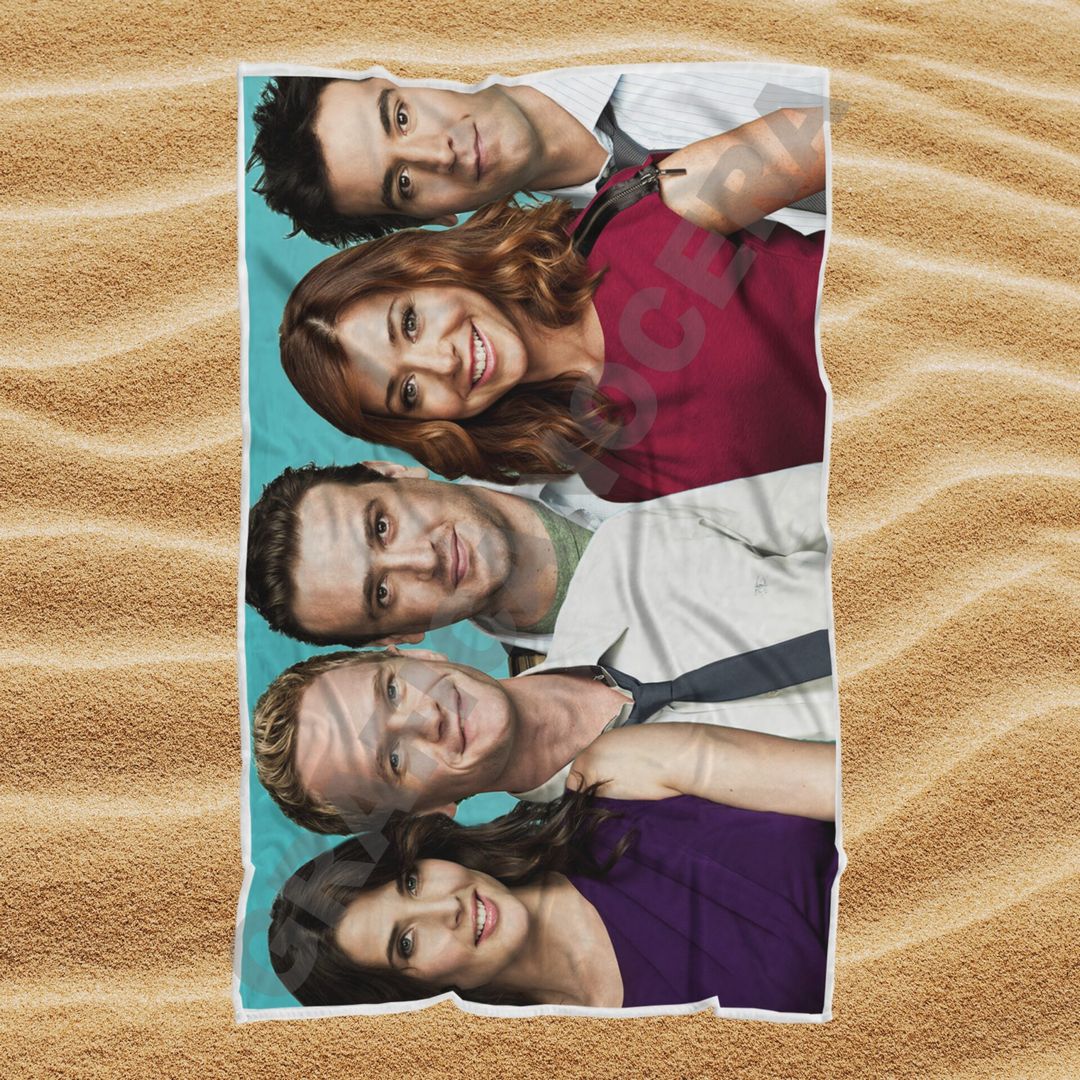 Asciugamano Telo Mare How I Met Your Mother HIMYM serie tv idea regalo