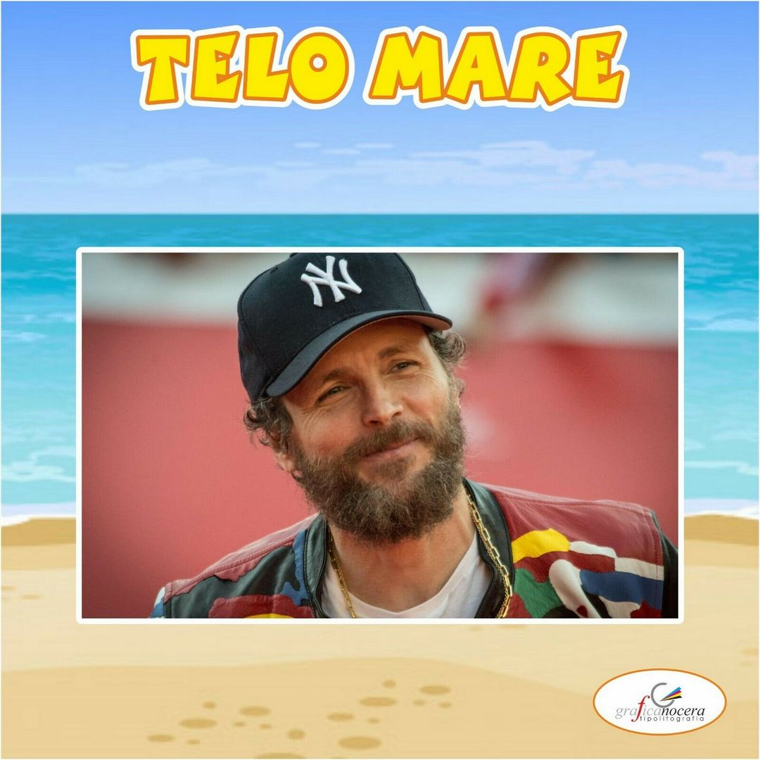 Telo Mare in spugna Lorenzo Cherubini Jovanotti musica canzoni regalo estate