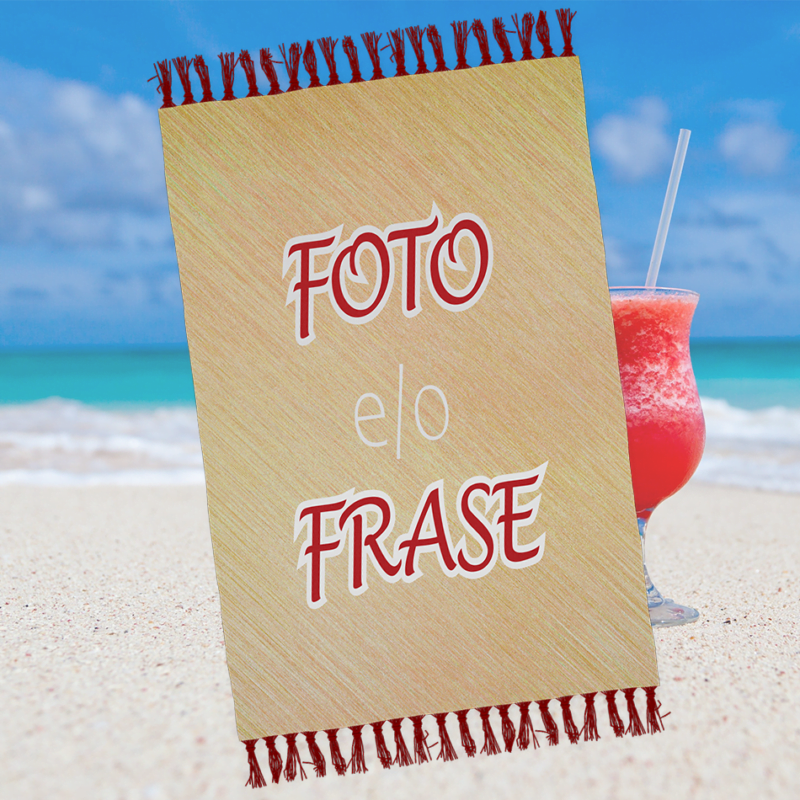 Il telo mare personalizzato, pensato ad hoc per Seaqual
