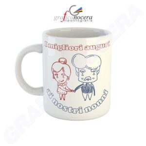 Tazza Love Print Festa Dei Nonni – 350 Ml In Ceramica – Regalo Emozionale Per Nonna E Nonno